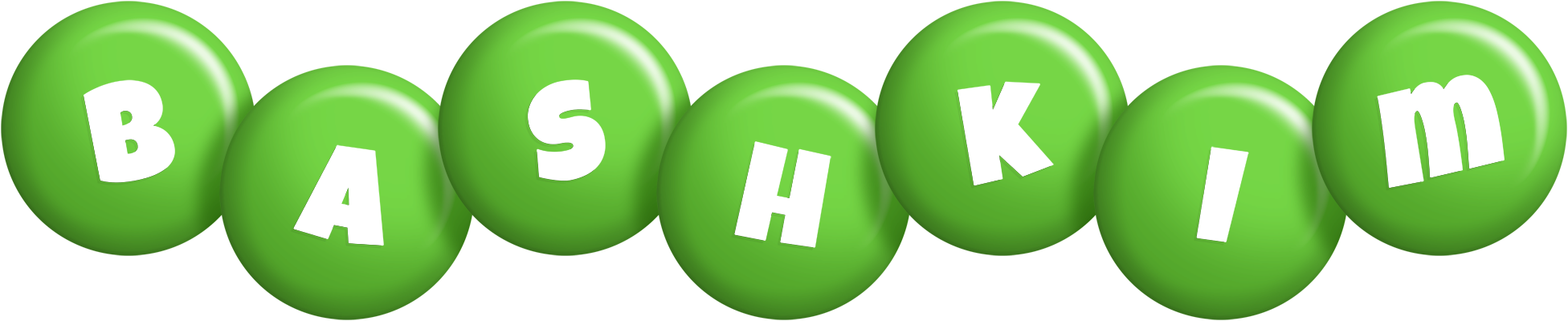 Bashkim candy-green logo