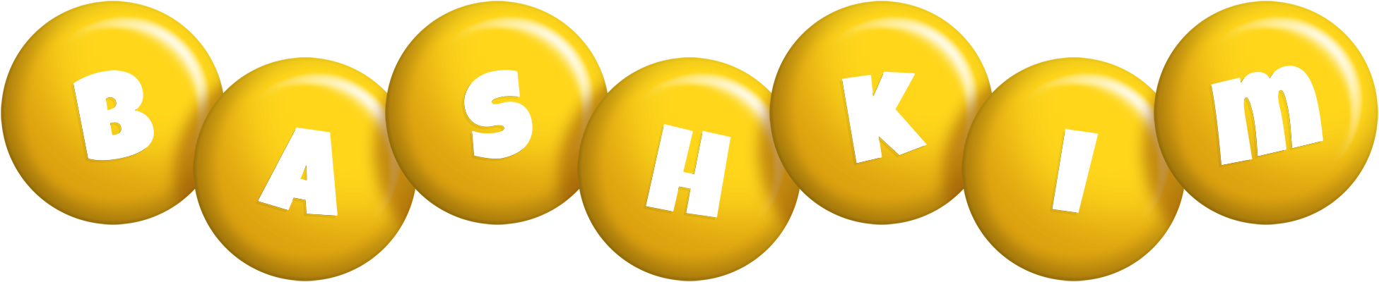 Bashkim candy-yellow logo