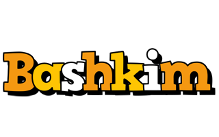 Bashkim cartoon logo