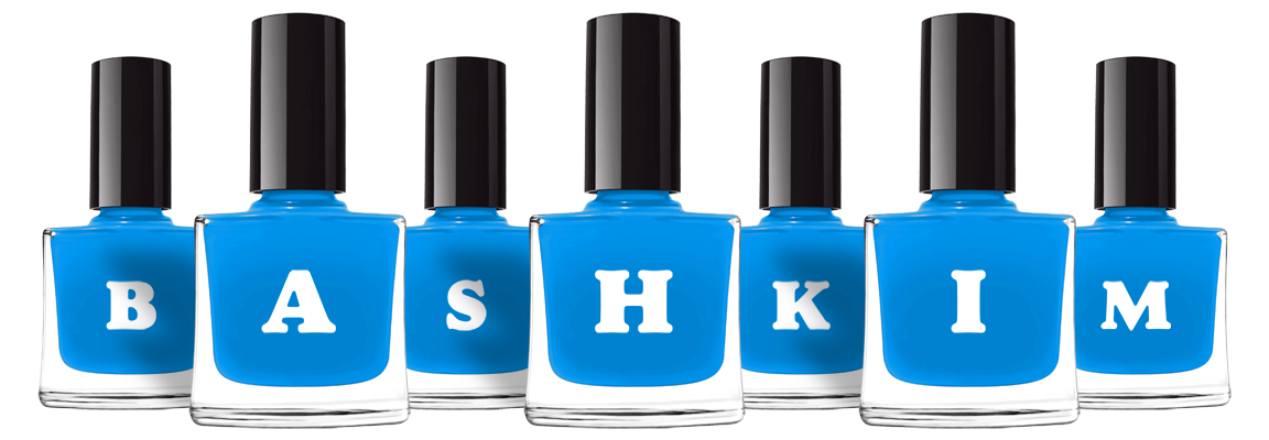 Bashkim glossy logo