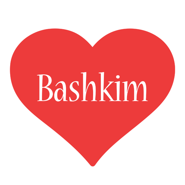Bashkim love logo