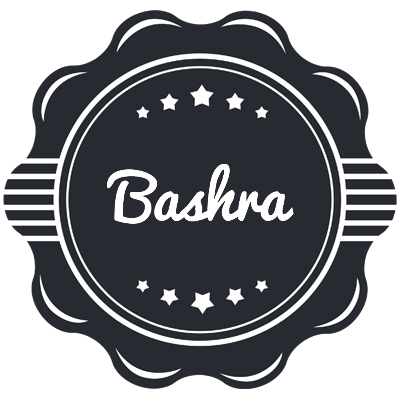 Bashra badge logo