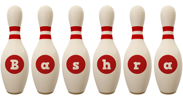 Bashra bowling-pin logo
