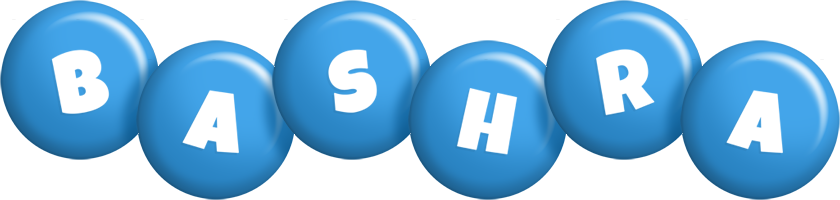 Bashra candy-blue logo