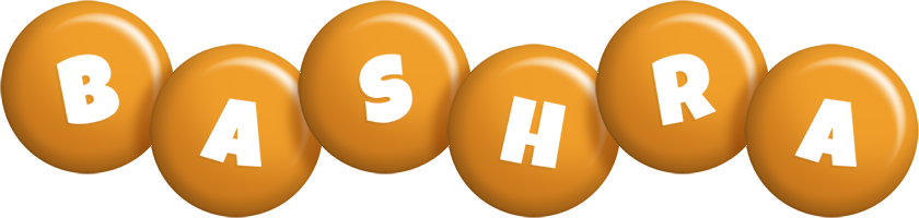 Bashra candy-orange logo