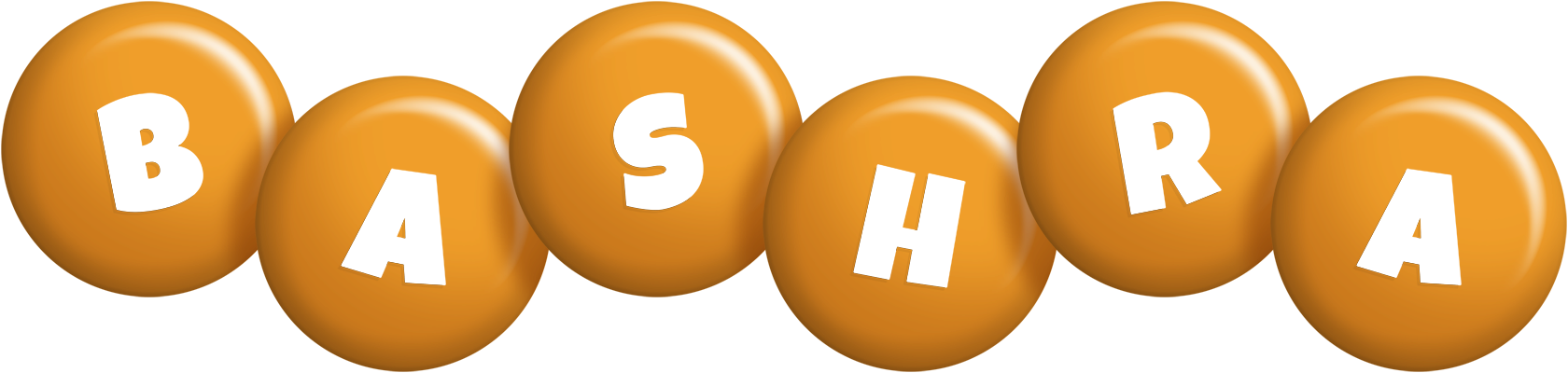 Bashra candy-orange logo
