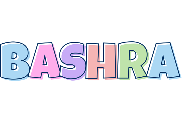 Bashra pastel logo
