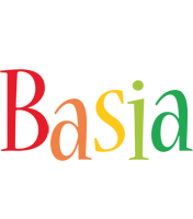 Basia birthday logo