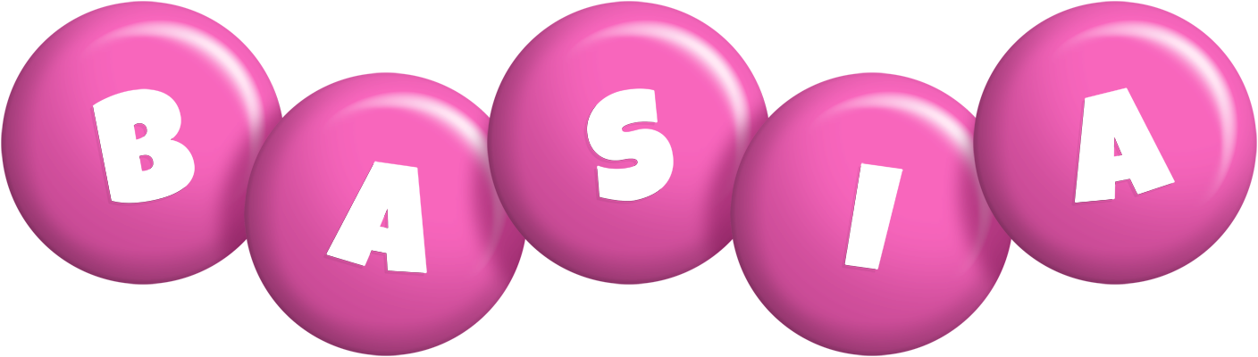 Basia candy-pink logo