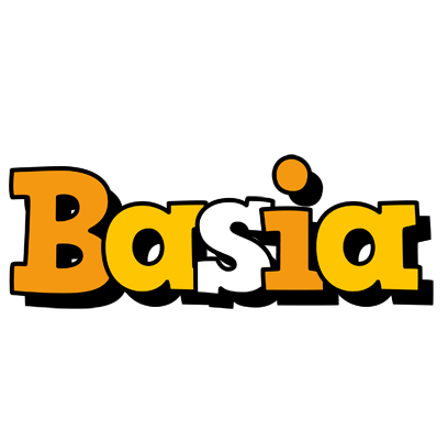 Basia cartoon logo