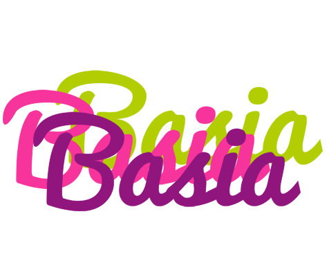 Basia flowers logo
