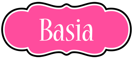 Basia invitation logo