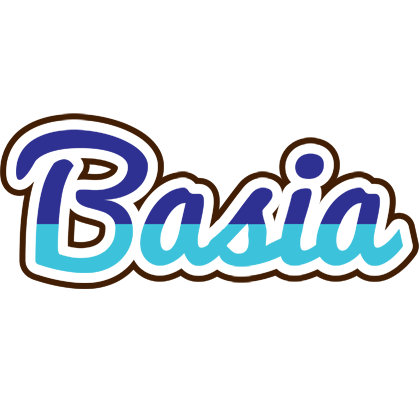 Basia raining logo