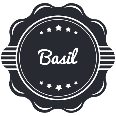 Basil badge logo