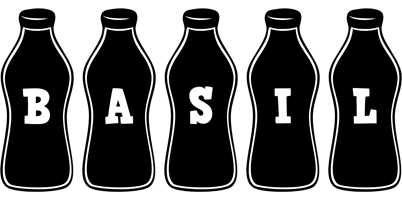 Basil bottle logo