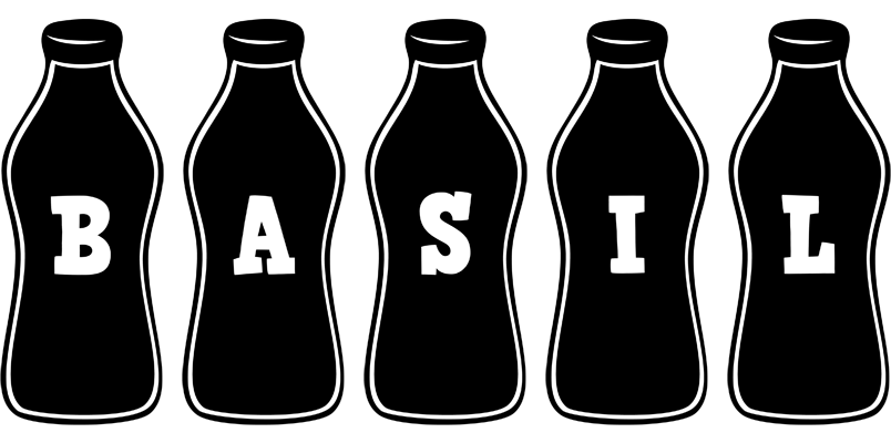 Basil bottle logo