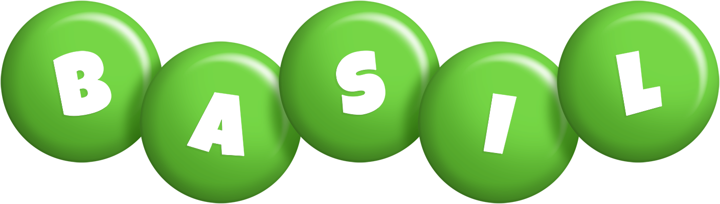 Basil candy-green logo