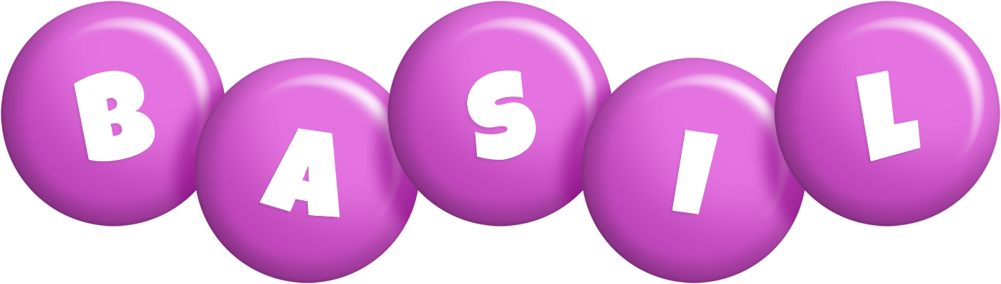 Basil candy-purple logo
