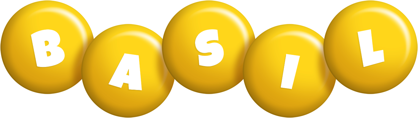 Basil candy-yellow logo