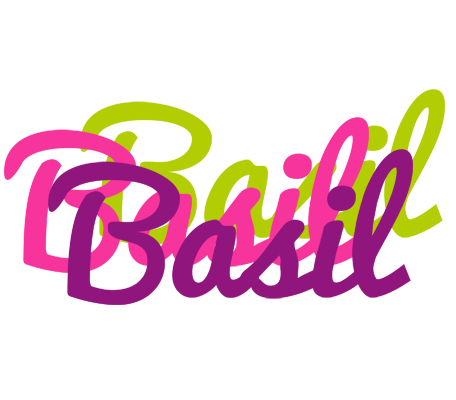 Basil flowers logo
