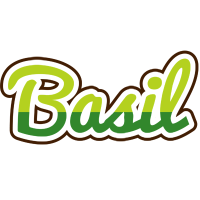 Basil golfing logo