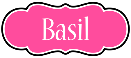 Basil invitation logo