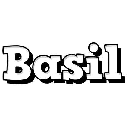 Basil snowing logo