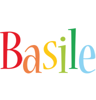 Basile birthday logo