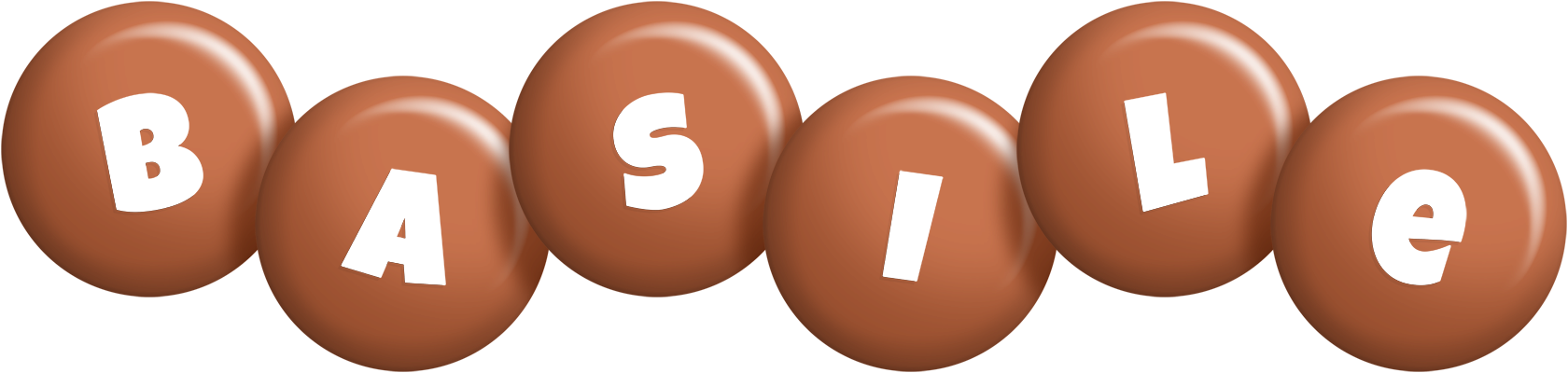 Basile candy-brown logo