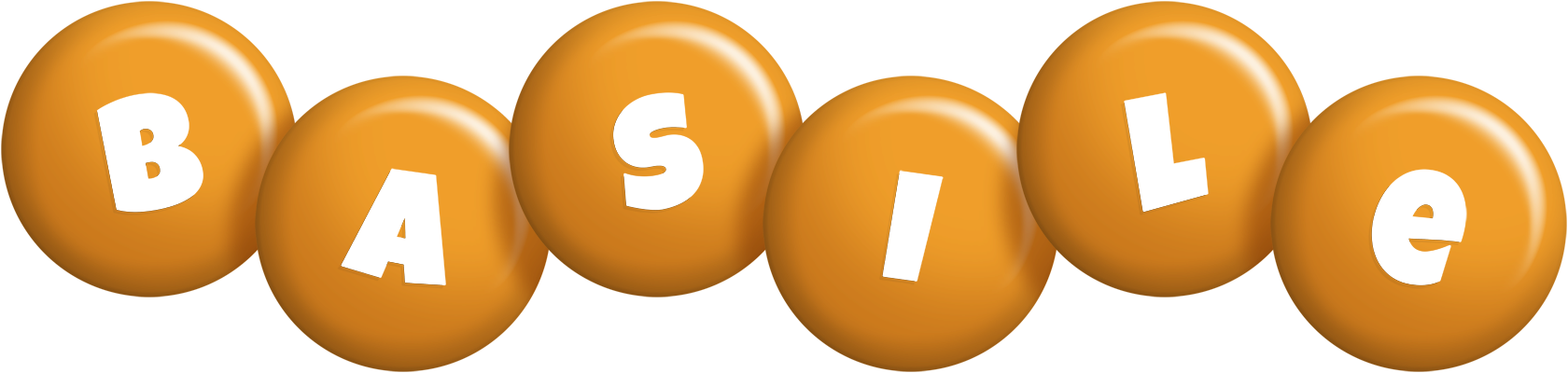 Basile candy-orange logo