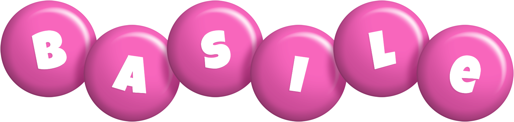 Basile candy-pink logo