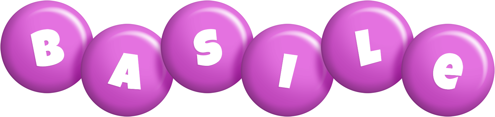 Basile candy-purple logo