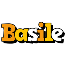 Basile cartoon logo