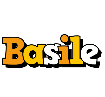 Basile cartoon logo