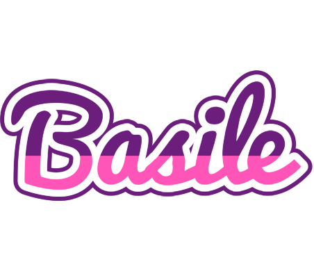 Basile cheerful logo
