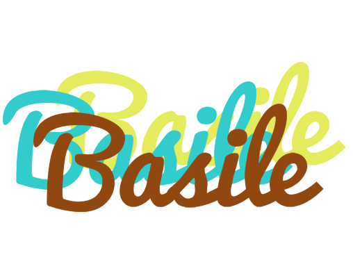 Basile cupcake logo