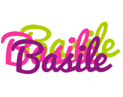 Basile flowers logo