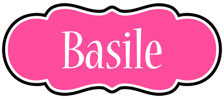 Basile invitation logo