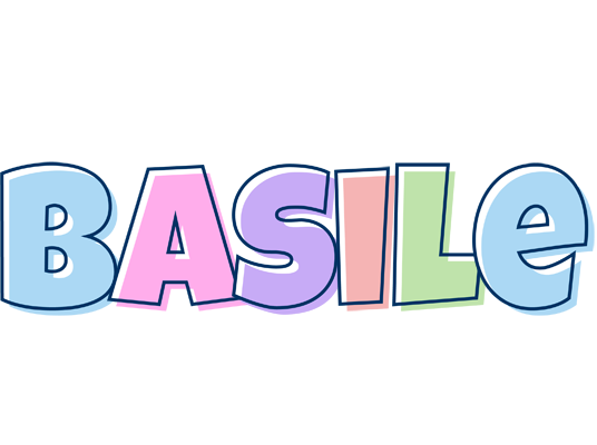 Basile pastel logo