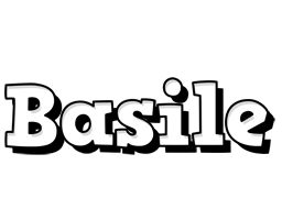 Basile snowing logo