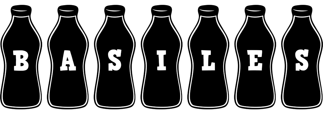 Basiles bottle logo