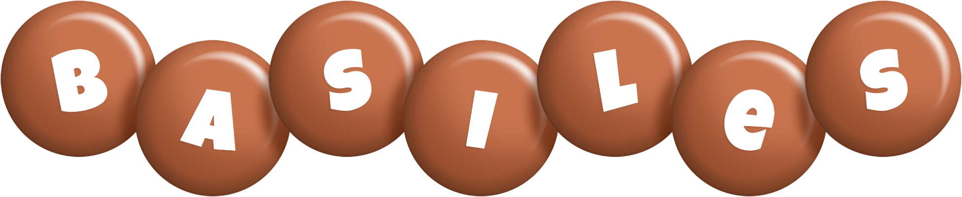 Basiles candy-brown logo