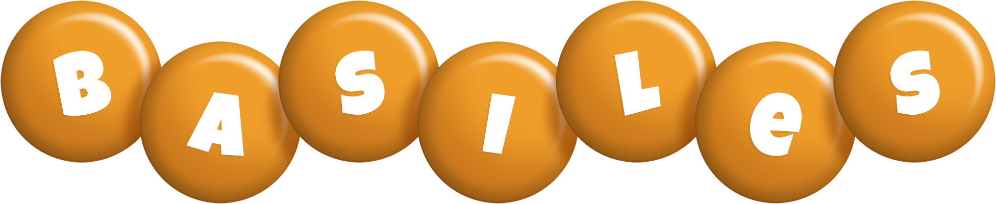 Basiles candy-orange logo