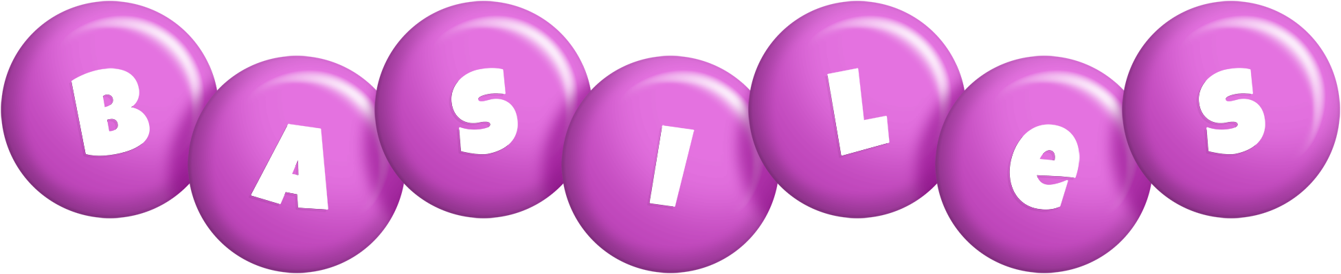 Basiles candy-purple logo