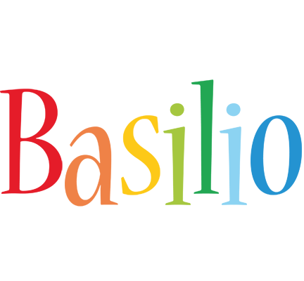Basilio birthday logo
