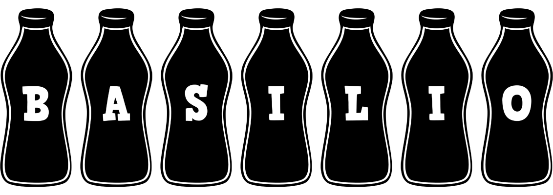 Basilio bottle logo