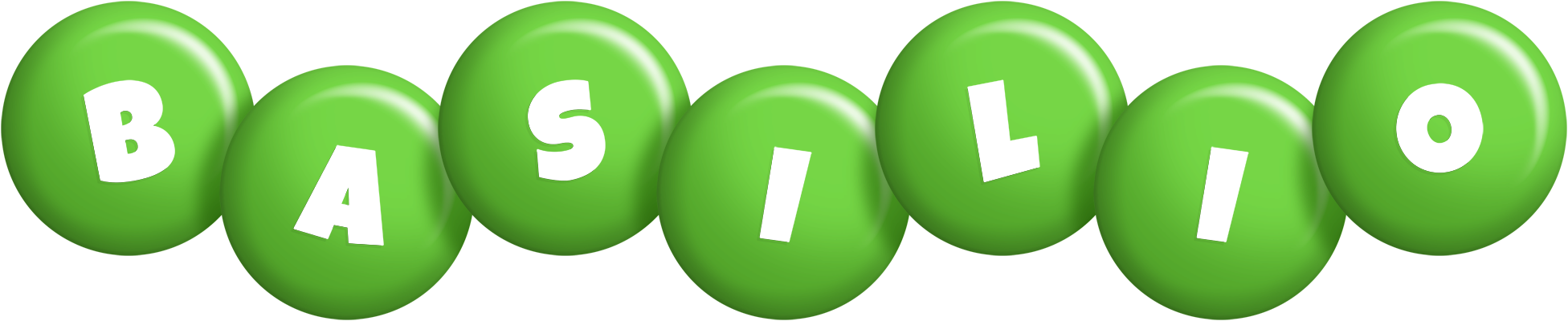 Basilio candy-green logo