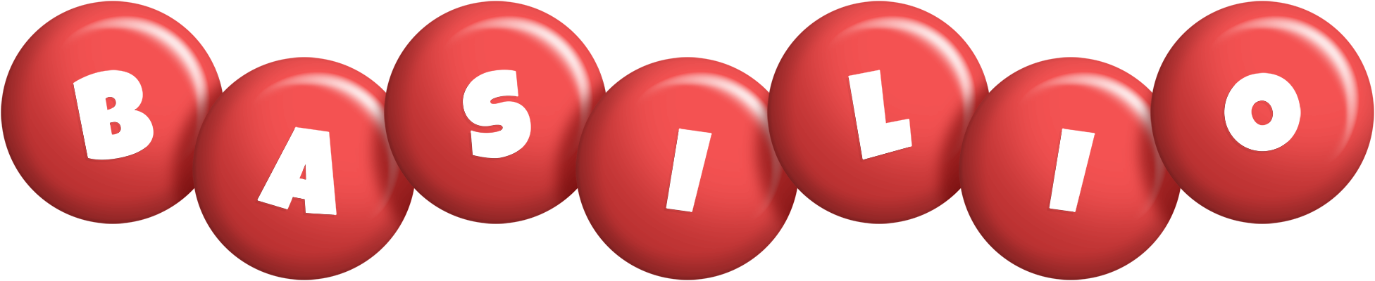 Basilio candy-red logo