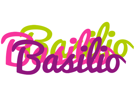 Basilio flowers logo