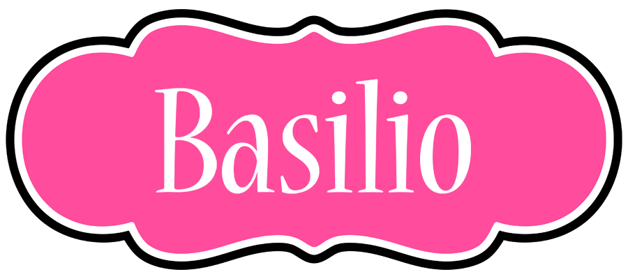 Basilio invitation logo